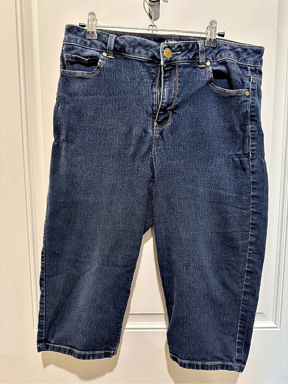 d.jeans culottes, capri 18Jeans in Blue Waist 14W